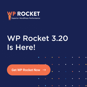 WP rocket affiliate banner
