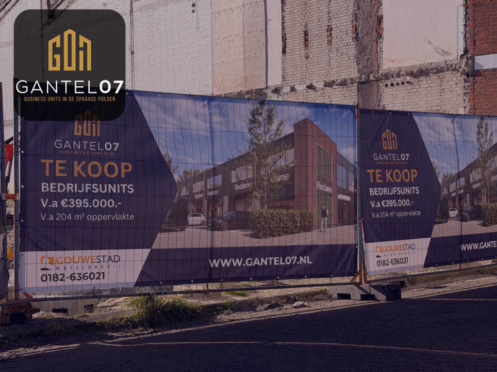 Banners vastgoed project ontwikkelen